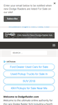 Mobile Screenshot of dodgeraider.com
